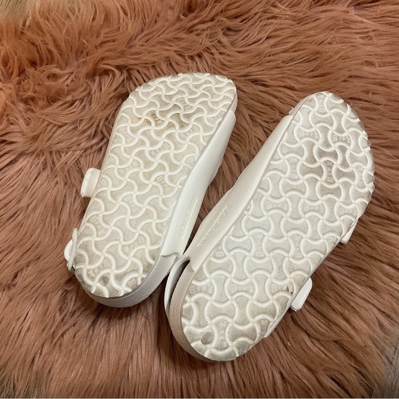 Birkenstock White Milano Essentials Kids Size 11.5 - Picture 9 of 13